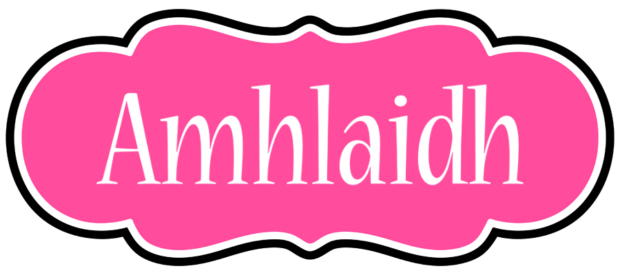 Amhlaidh invitation logo