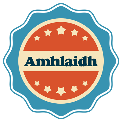 Amhlaidh labels logo