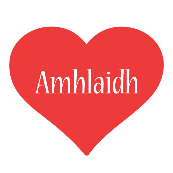 Amhlaidh love logo