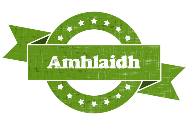 Amhlaidh natural logo