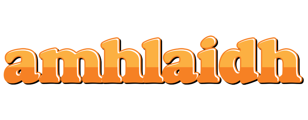 Amhlaidh orange logo