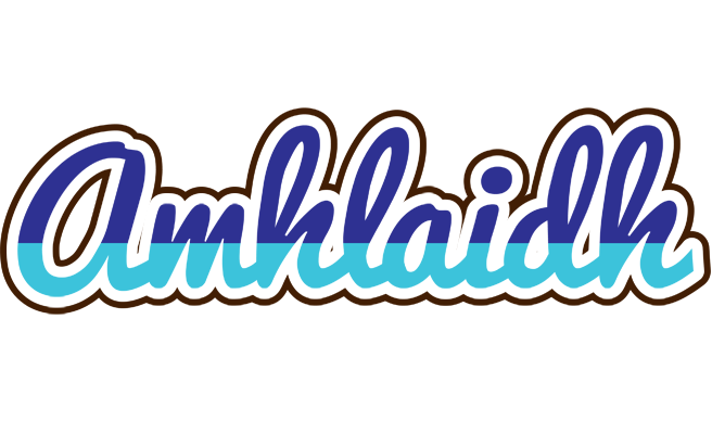 Amhlaidh raining logo