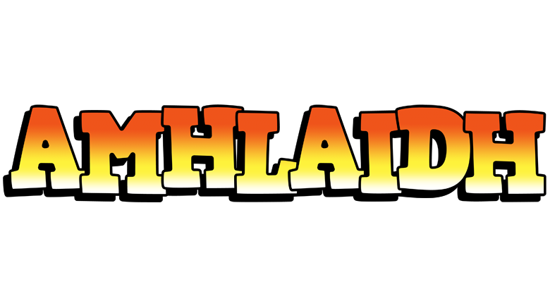 Amhlaidh sunset logo