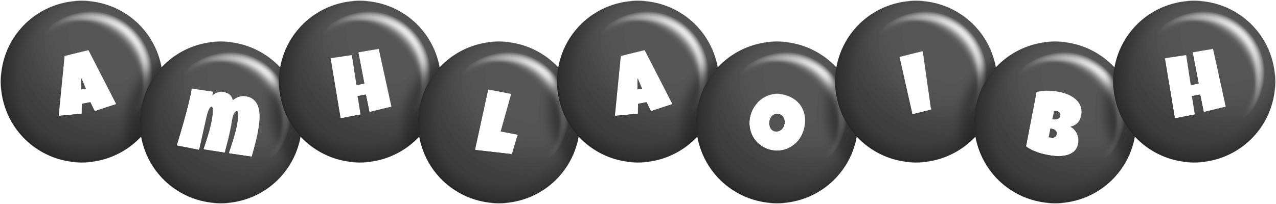 Amhlaoibh candy-black logo