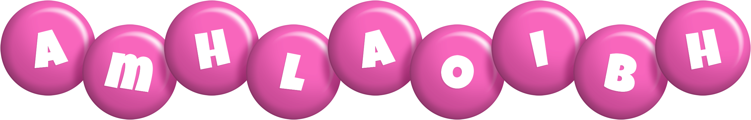 Amhlaoibh candy-pink logo