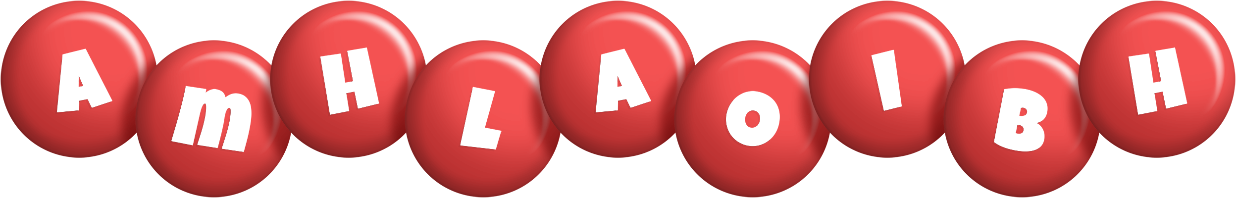 Amhlaoibh candy-red logo