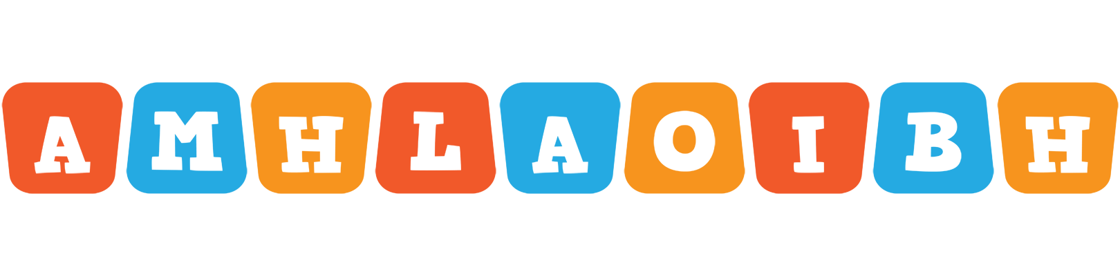 Amhlaoibh comics logo