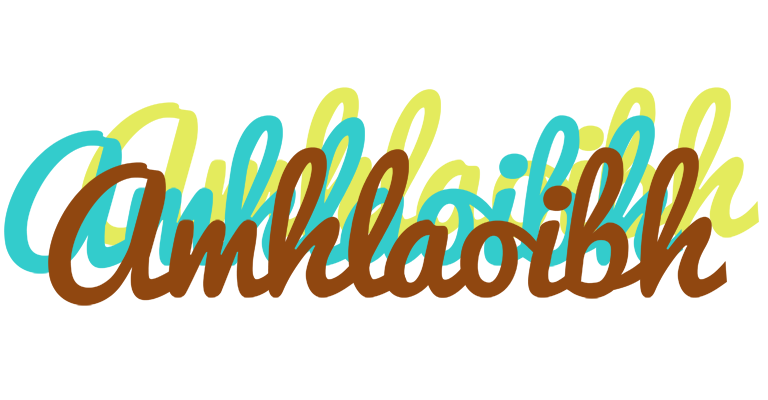 Amhlaoibh cupcake logo