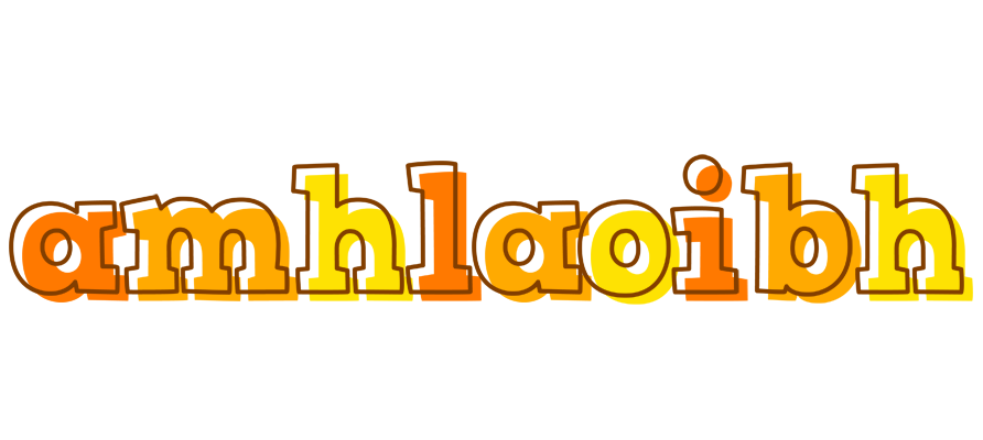 Amhlaoibh desert logo