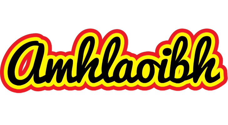 Amhlaoibh flaming logo