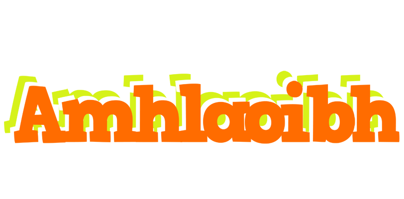Amhlaoibh healthy logo
