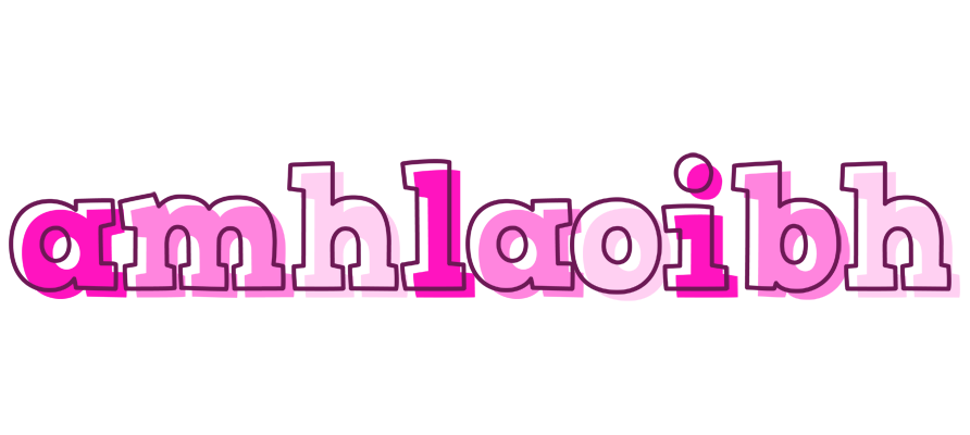 Amhlaoibh hello logo