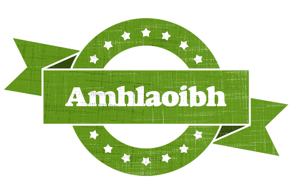 Amhlaoibh natural logo