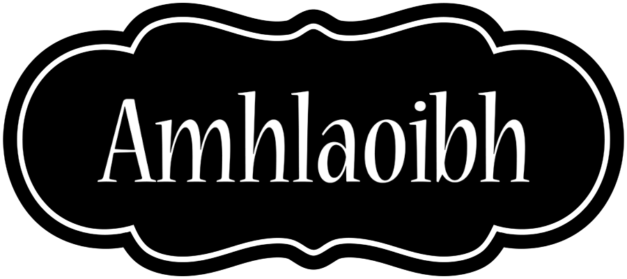 Amhlaoibh welcome logo