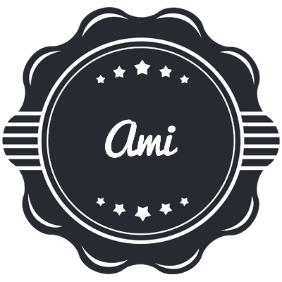 Ami badge logo