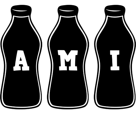 Ami bottle logo