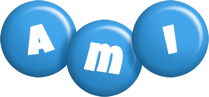 Ami candy-blue logo