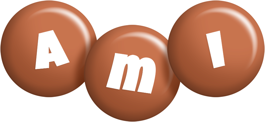 Ami candy-brown logo