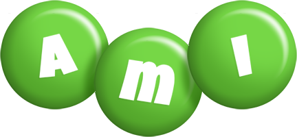 Ami candy-green logo