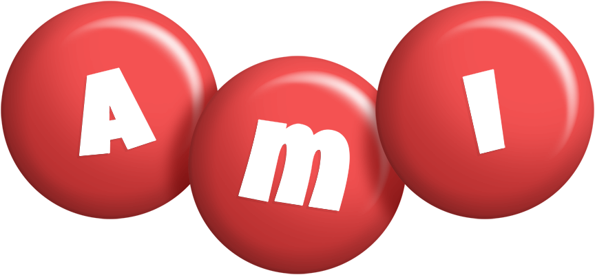 Ami candy-red logo