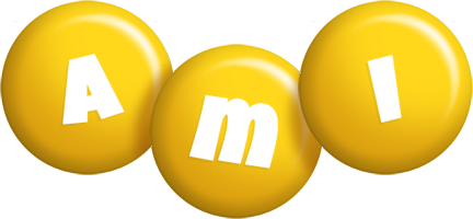 Ami candy-yellow logo