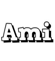 Ami snowing logo