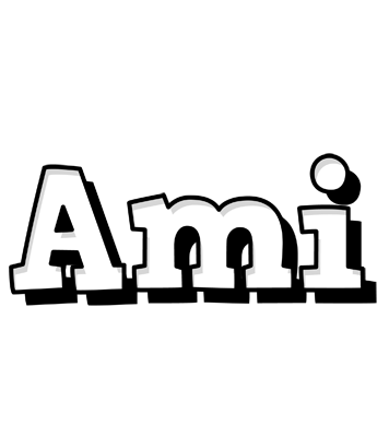 Ami snowing logo