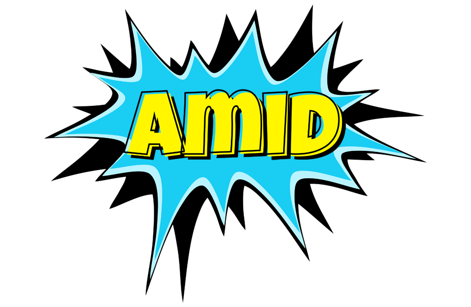 Amid amazing logo