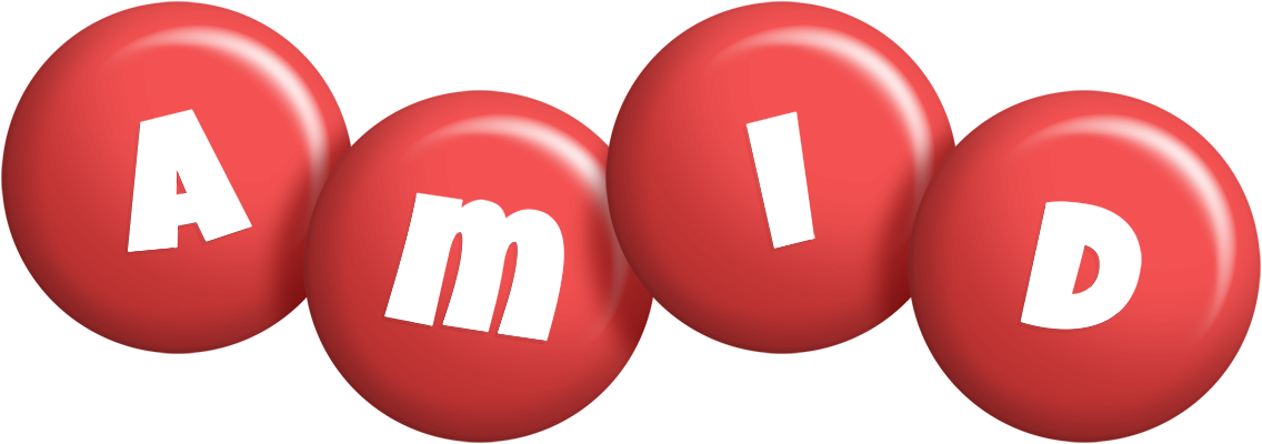 Amid candy-red logo