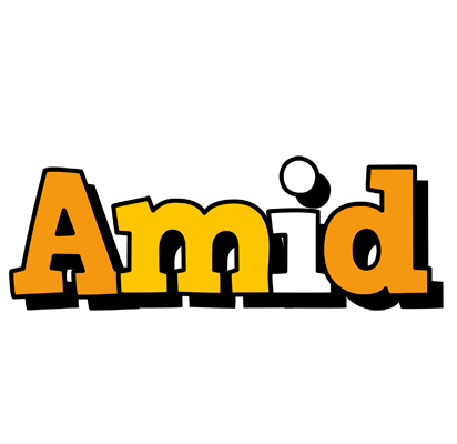 Amid cartoon logo