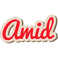 Amid chocolate logo