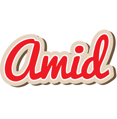 Amid chocolate logo