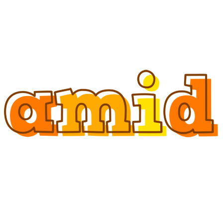 Amid desert logo