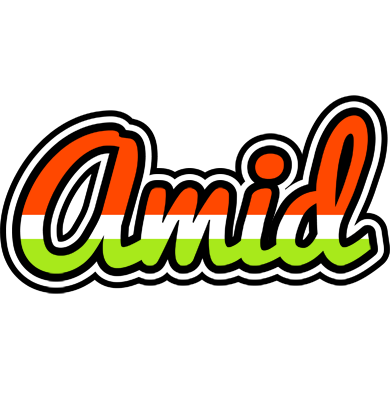 Amid exotic logo