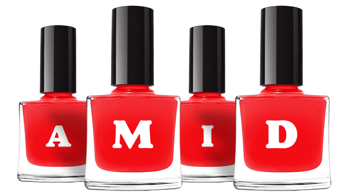 Amid fashion logo