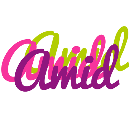 Amid flowers logo