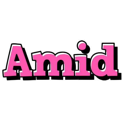 Amid girlish logo