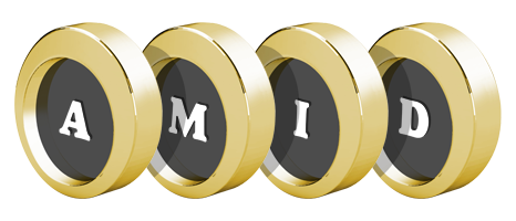 Amid gold logo