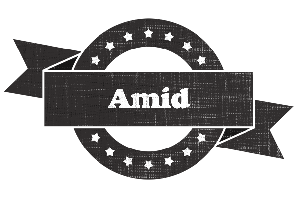 Amid grunge logo