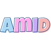 Amid pastel logo