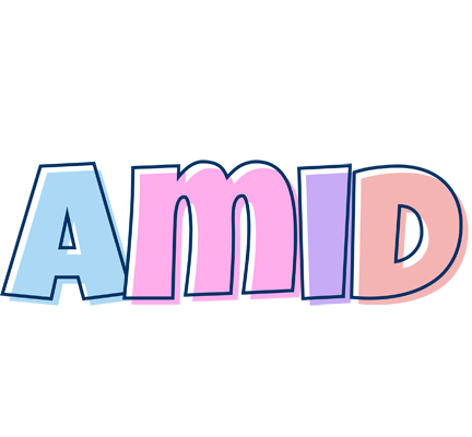 Amid pastel logo