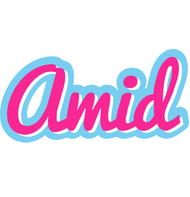 Amid popstar logo