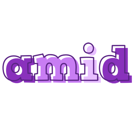 Amid sensual logo