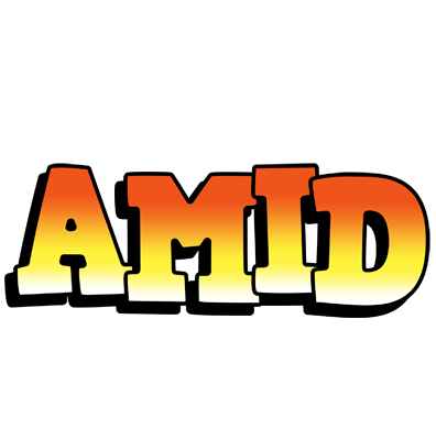 Amid sunset logo