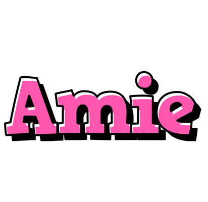 Amie girlish logo
