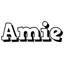 Amie snowing logo