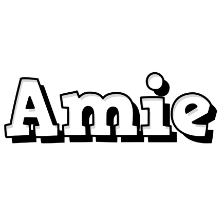 Amie snowing logo