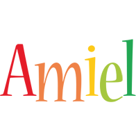 Amiel birthday logo