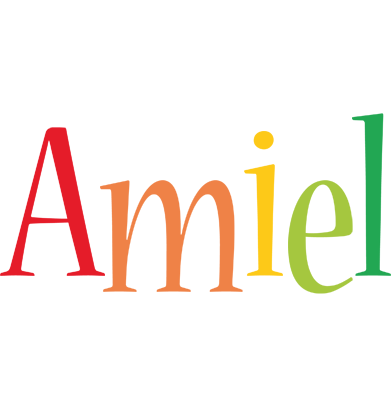 Amiel birthday logo