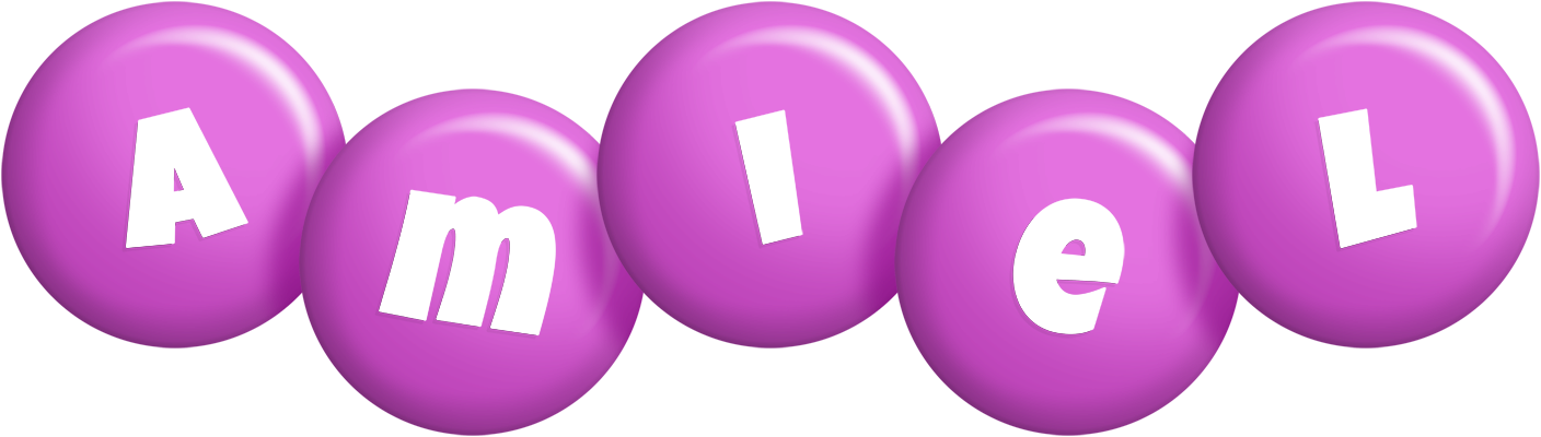 Amiel candy-purple logo
